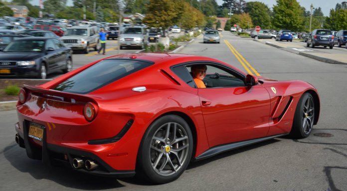 One-Off 2015 Ferrari F12 SP America Snapped in Public - GTspirit