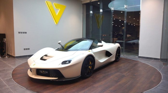 White LaFerrari Hits the Market in Saudi Arabia - GTspirit