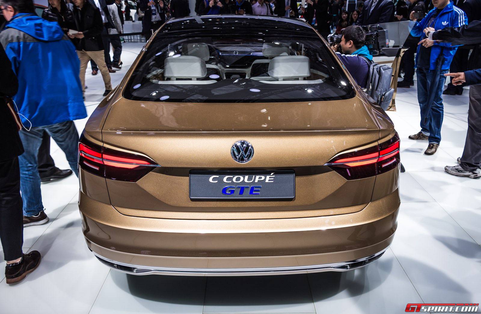 Shanghai 2015: Volkswagen C Coupe GTE Concept - GTspirit