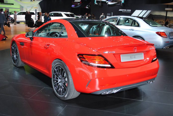 Mercedes-AMG SLC 43 rear 