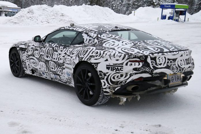 Aston Martin DB11 spy shots