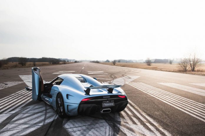 Koenigsegg Regera rear end 