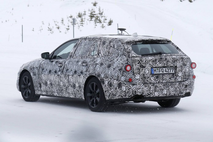 BMW 5 Series Estate Spy Shots