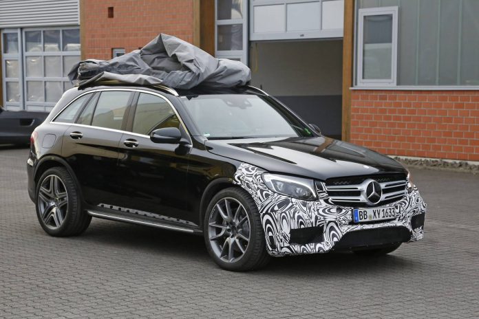 2017 Mercedes-AMG GLC 63 Spy Shots