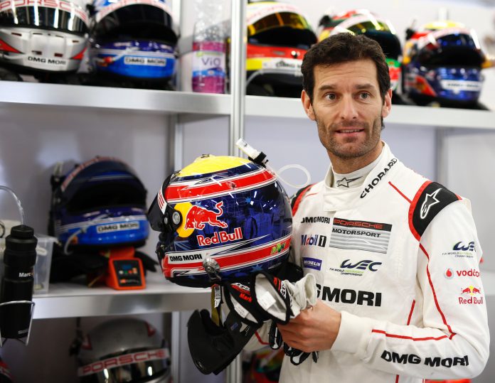 Mark Webber at Silverstone
