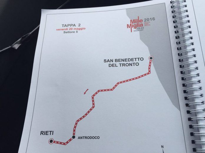 MIlle Miglia Route 2016