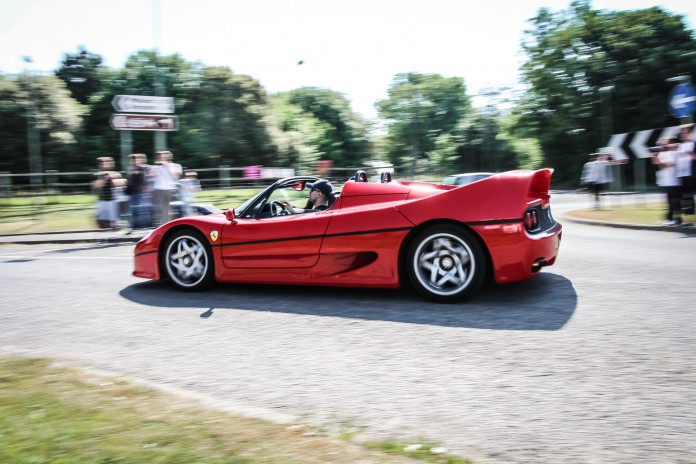 Goodwood Breakfast Club 2016 Full Throttle Ferrari F50