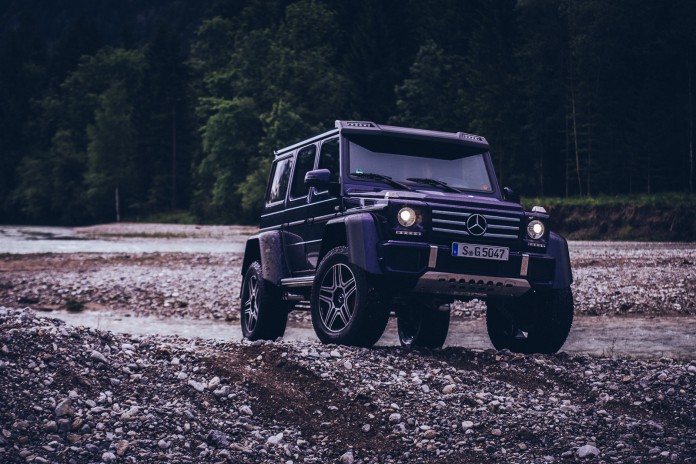 Mercedes-Benz G500 4x4² GTspirit