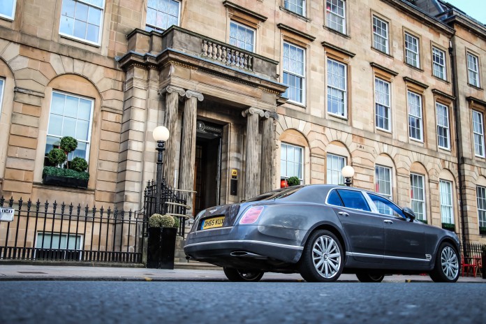Bentley Mulsanne at the Blythswood Glasgow
