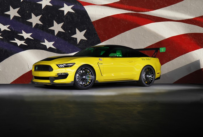 Ford Motor Company has created the most track-ready and road-legal Ford Mustang to benefit Experimental Aircraft Association’s youth education programs, including the Young Eagles. The aviation-inspired Ford “Ole Yeller” Mustang will be donated and sold via auction at the Gathering of Eagles charity event – the ninth straight year Ford has donated a car – on July 28 at EAA AirVenture Oshkosh 2016, the World’s Greatest Aviation Celebration.