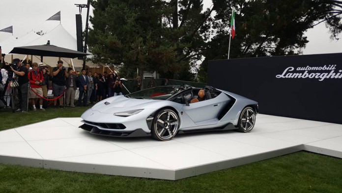 Lamborghini Centenario Roadster at The Quail 2016 Photo by Ted 7