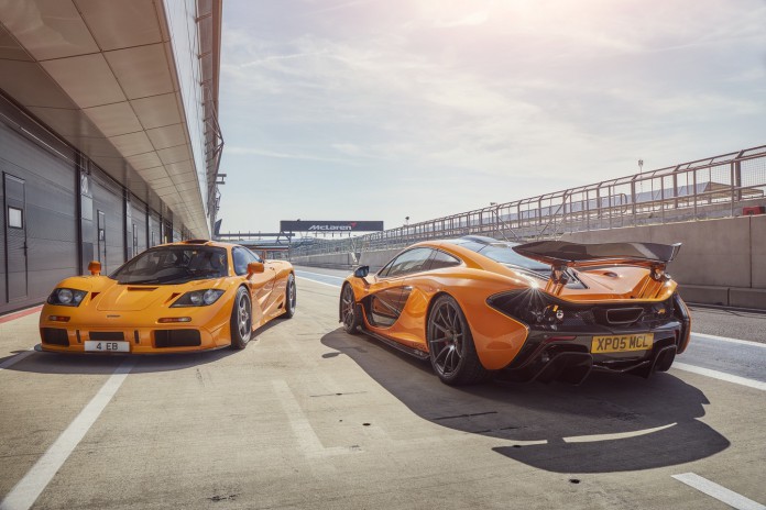 McLaren F1 GTR vs P1 (2)