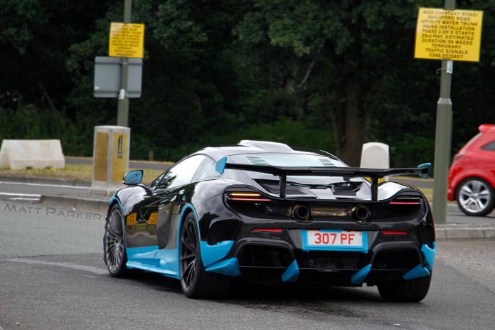 McLaren MSO '675LT' HS Testing Near MTC. Photo by Matt Parker