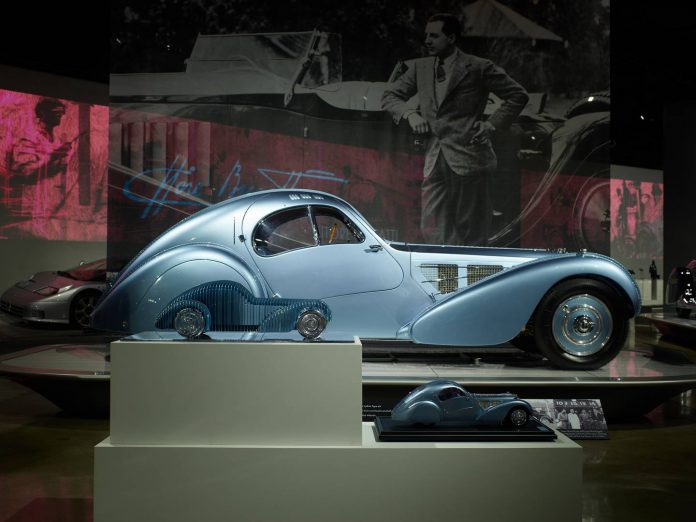 The Art of Bugatti Exhibition at the Petersen Museum