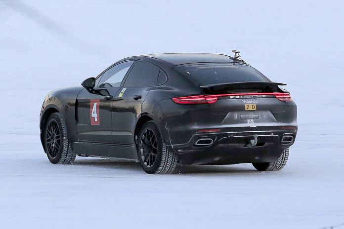 Porsche Mission E Test Mule 