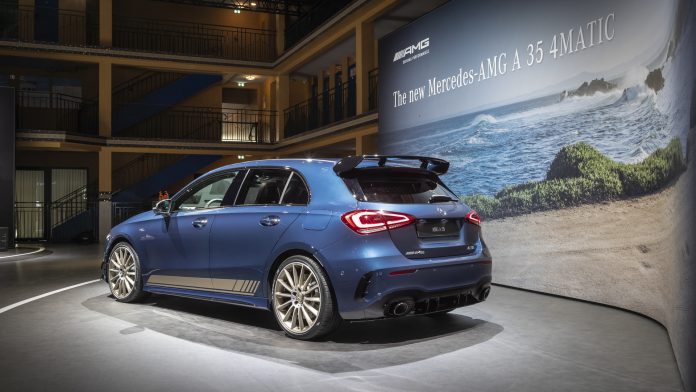 2019 Mercedes-AMG A35 Rear View