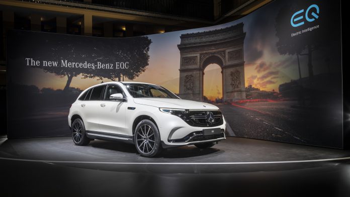 2019 Mercedes-Benz EQC Front View