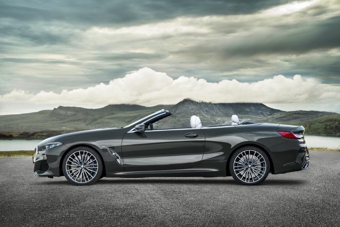 2019 BMW 8 Series Convertible Side View