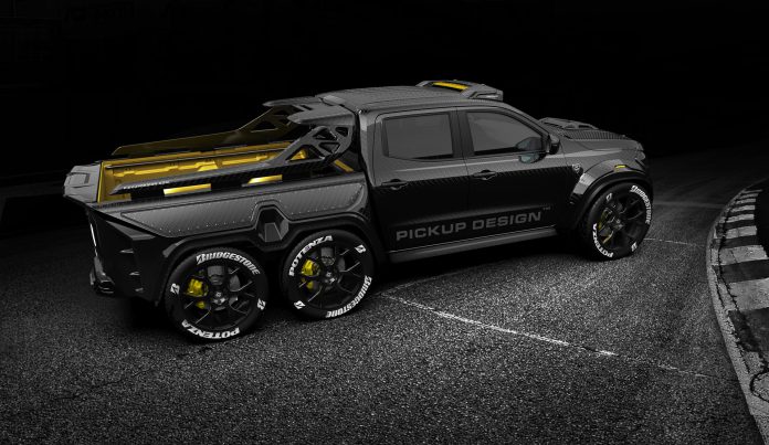 Full Carbon 6 Wheel Mercedes-Benz X-Class