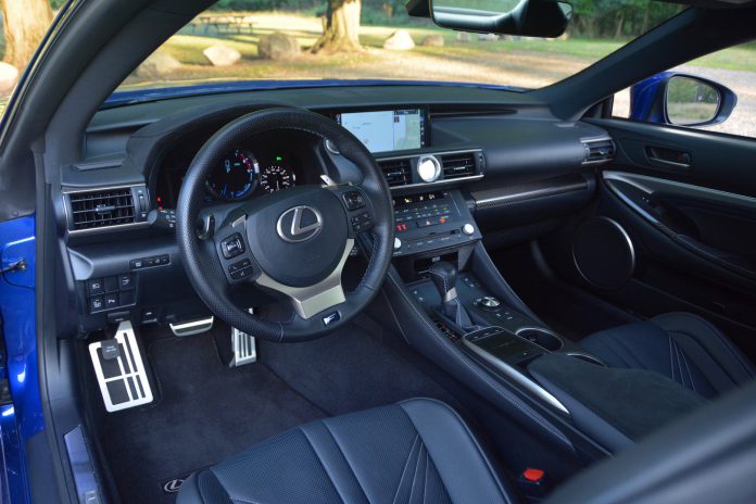 2019 Lexus RC F Interior