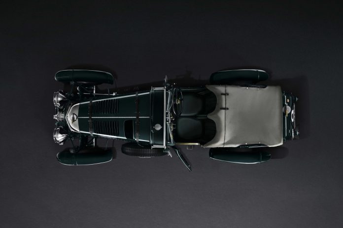 1929 Bentley Blower Top View