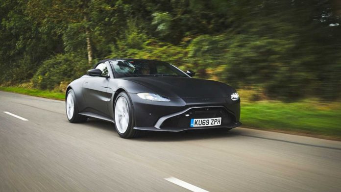 2020 Aston Martin Vantage Roadster Black