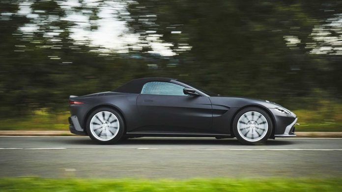 2020 Aston Martin Vantage Roadster Side