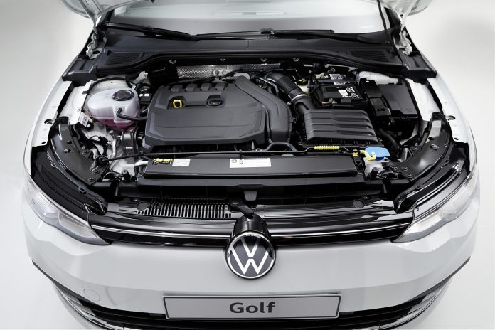 2020 VW Golf 8 Engine
